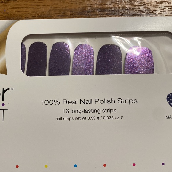 Color Street nail strips, 3 sets, purple/indigo, NIP - Picture 3 of 11